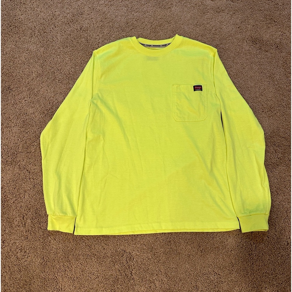 Size M Yellow Wrangler Utility Long Sleeve